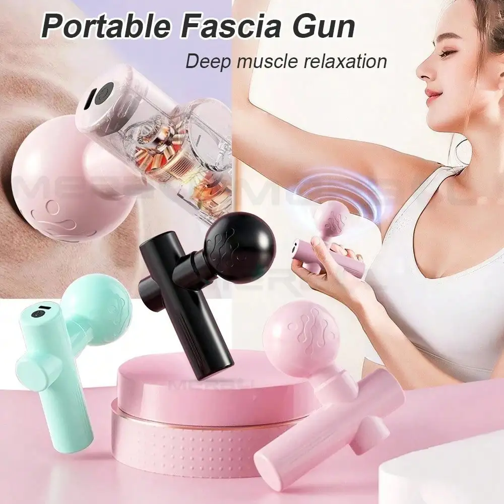 2026 Mini Massage Gun Fascia M - Fishing Rod Travel avaliação e preço