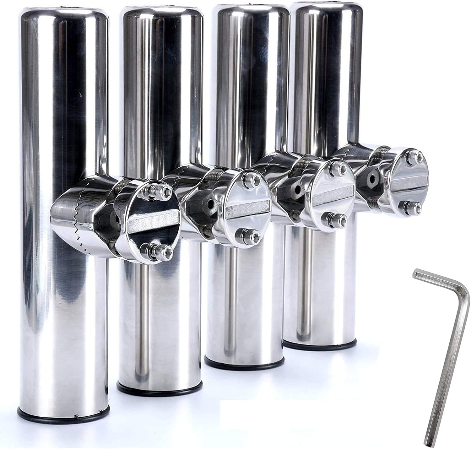 Stainless Clamp Rod Holder Ste - Fishing Rod Holder avaliação e preço