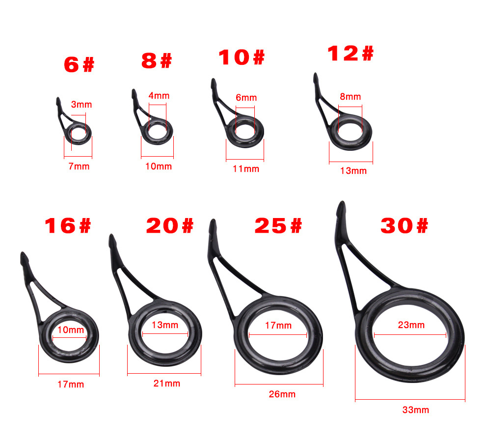 Fishing Rod Guide Ring Stainle - Fishing Rod Guide Replacement avaliação e preço