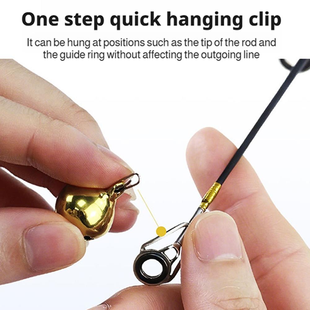 New Quick-Clip Fishing Bell Al - Fishing Rod Ice avaliação e preço