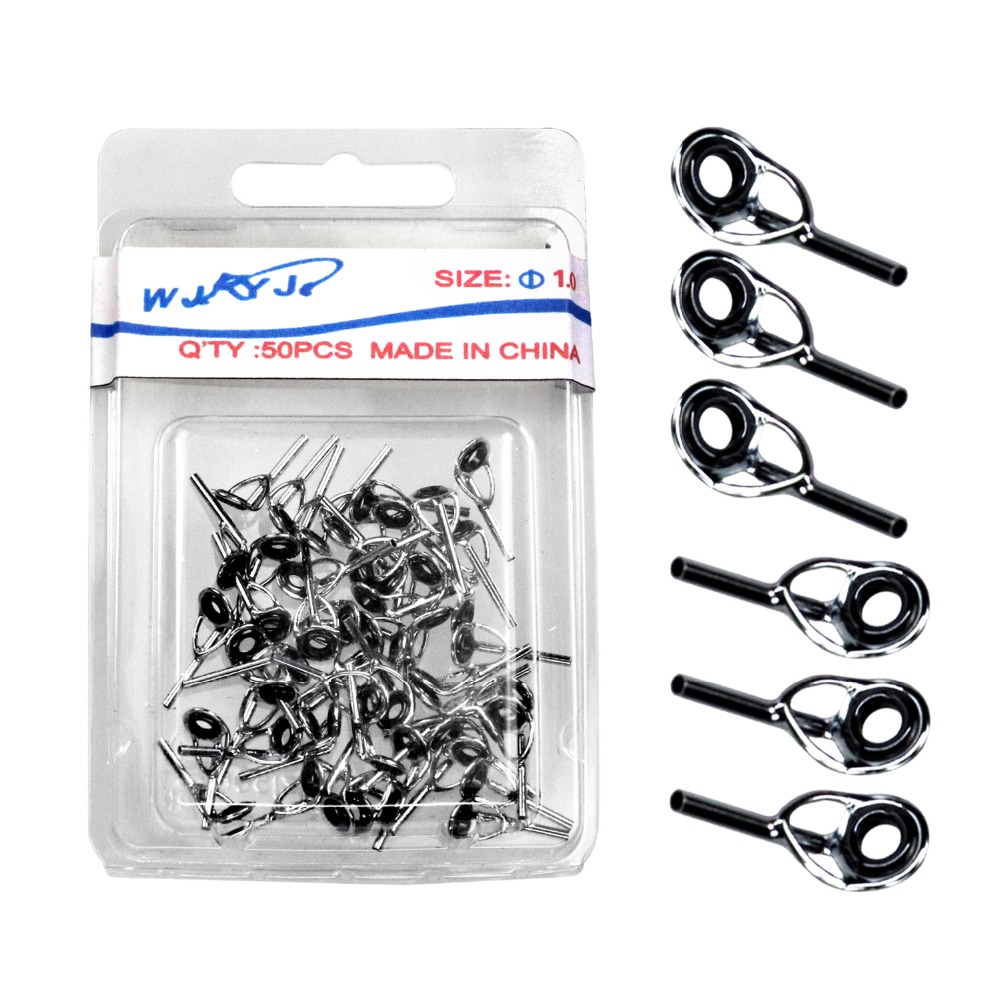 50pcs 1mm 1.5mm 2mm Fishing Ro - Fishing Rod Tip Replacement avaliação e preço