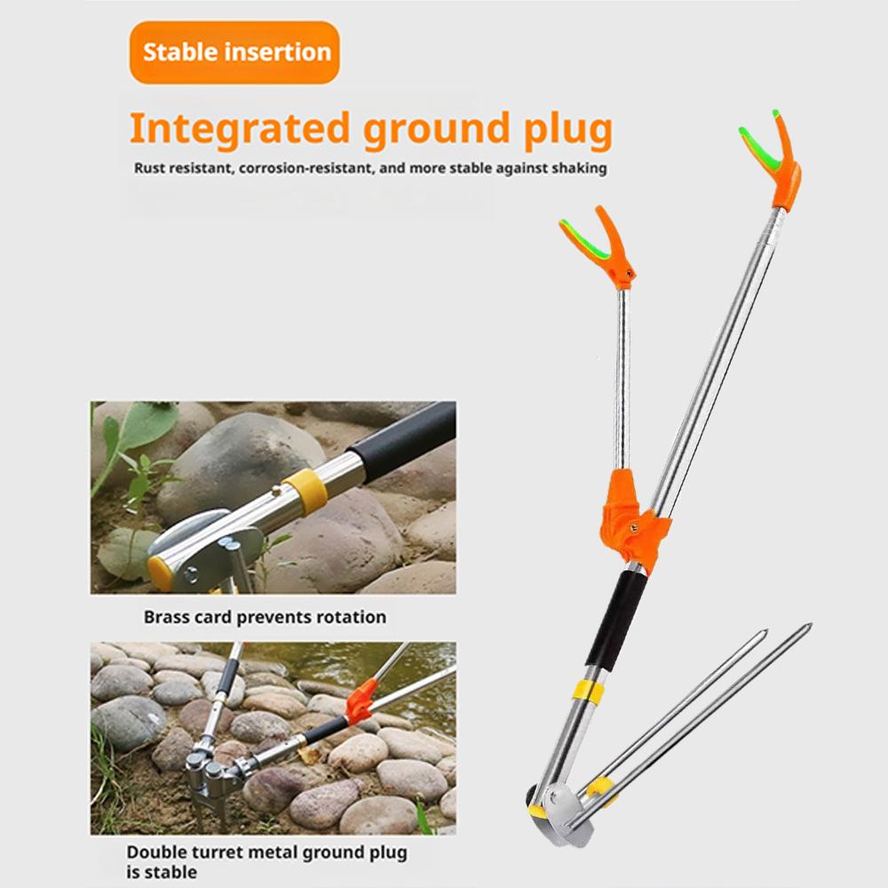 Ground Fishing Rod Stand Brack - Fishing Rod Case avaliação e preço