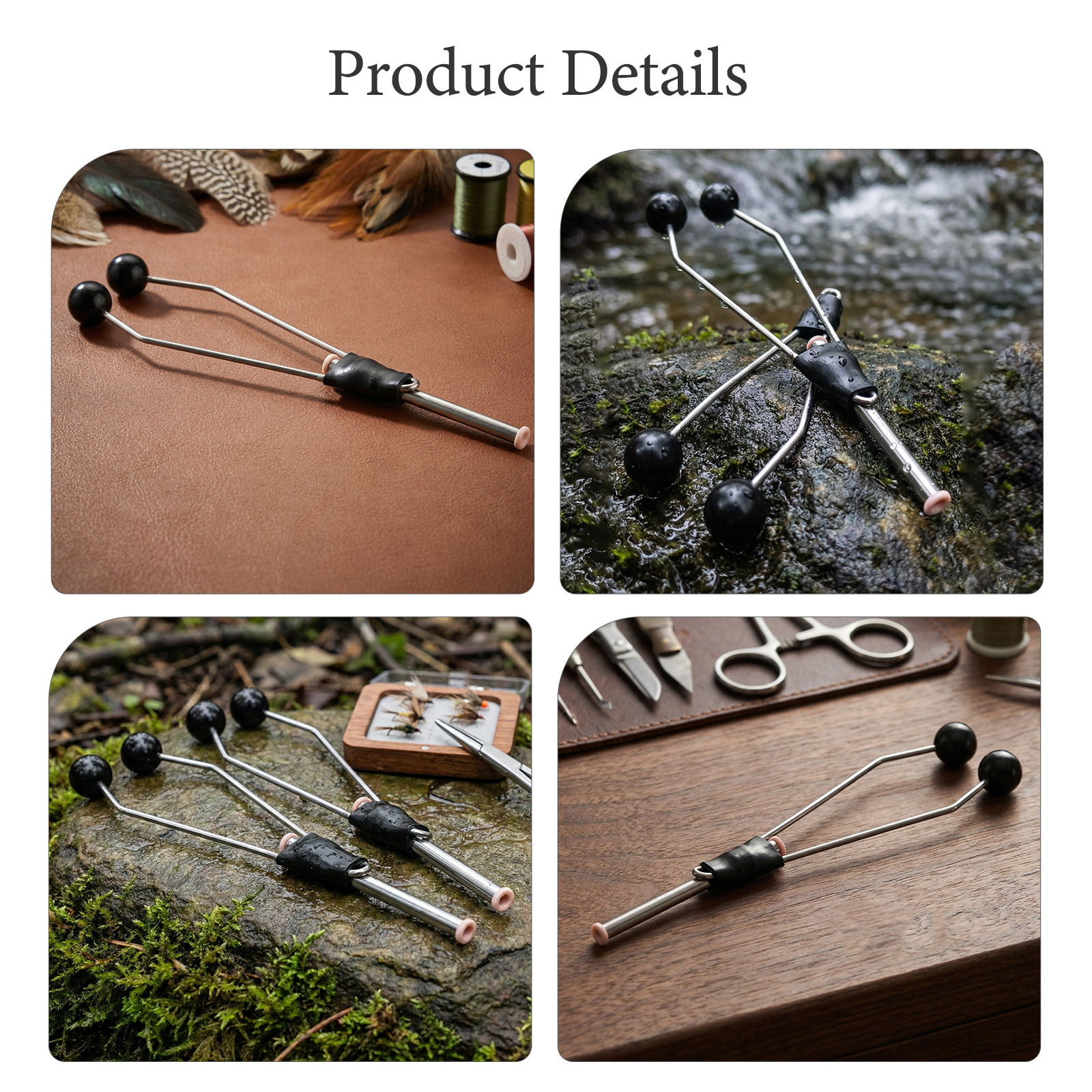 2Pcs Fly Tying Ceramic Tube Bo - Fishing Rod Fly avaliação e preço