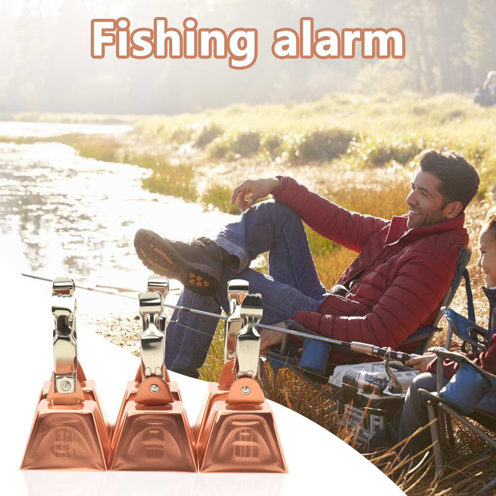 Fishing Bell Alarm Stainless S - Fishing Rod Casting avaliação e preço