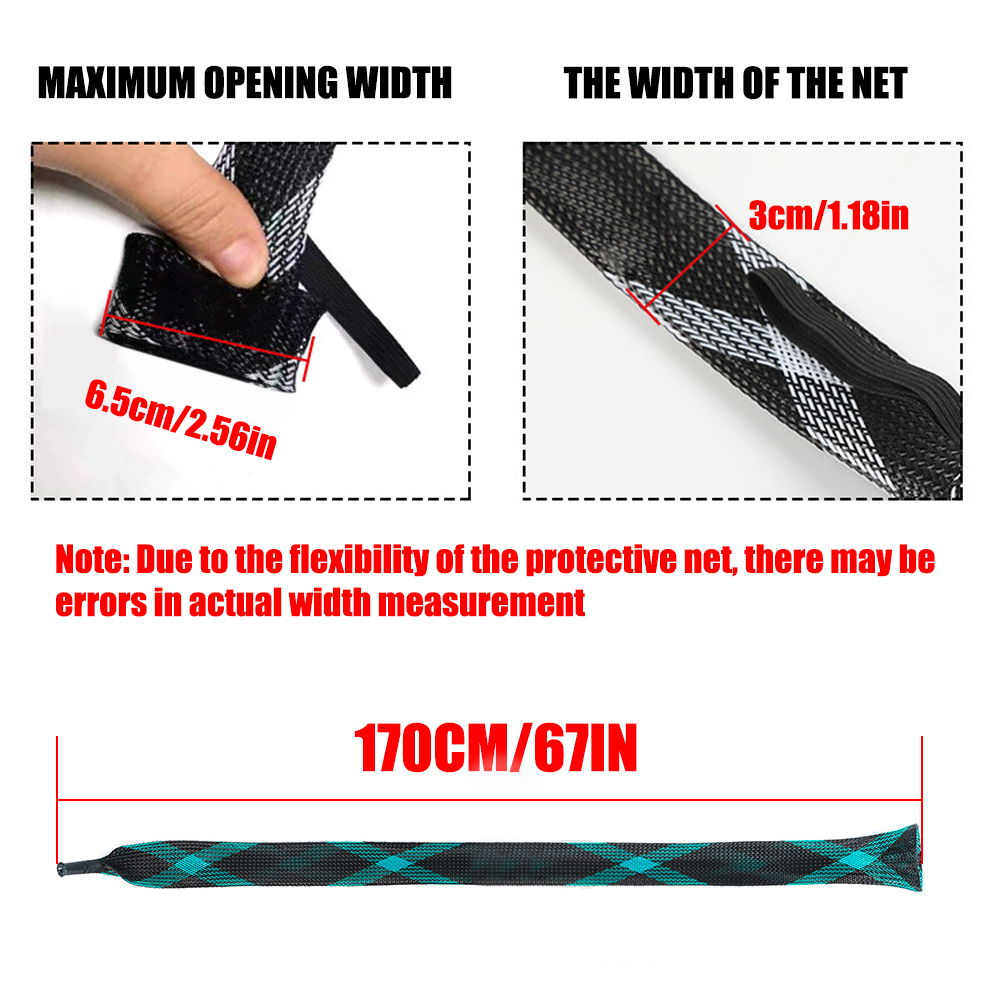 OUYALINE Fishing Rod Protectiv - Fishing Rod Repair Kit avaliação e preço