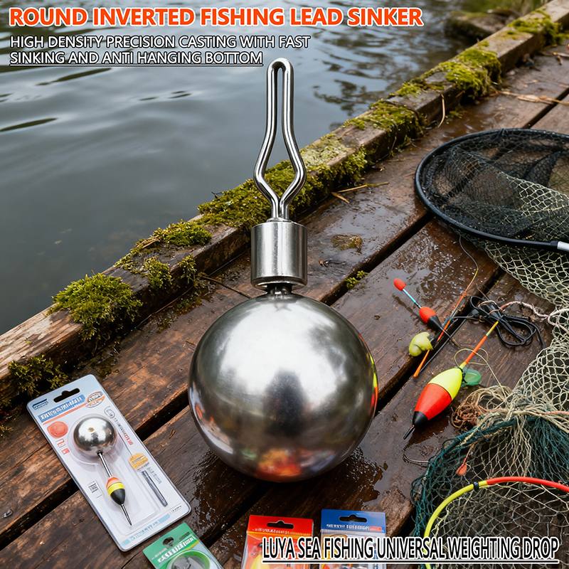 [TUODIAO] Round Drop Shot Sink - Fishing Rod Building Kit avaliação e preço
