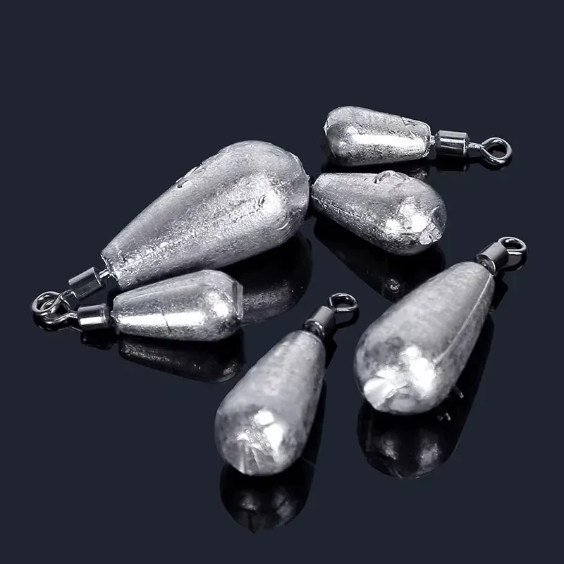 10pcs/lot Fishing Weight Sinke - Fishing Rod Building Kit avaliação e preço