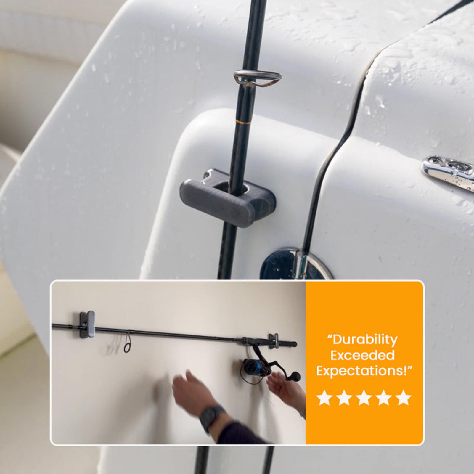 Wall Mount Fishing Rod Holders - Fishing Rod Rack avaliação e preço