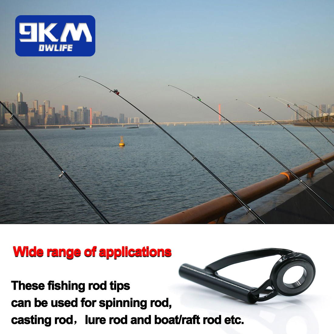 Fishing Rod Guide Tip Repair K - Fishing Rod Tip Replacement avaliação e preço