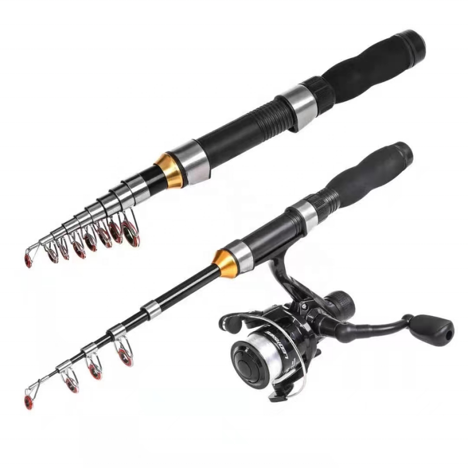 Portable Collapsible Ultraligh - Fishing Rod Combo avaliação e preço