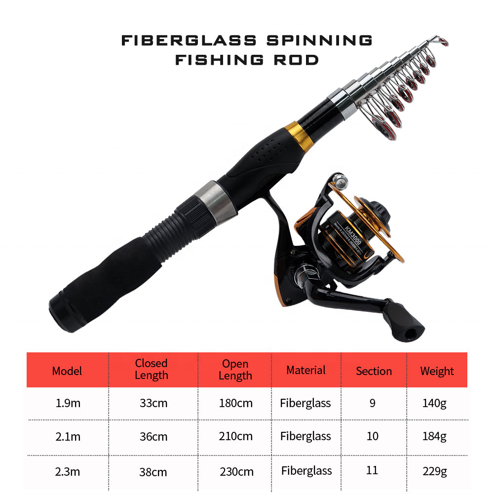 Portable Collapsible Ultraligh - Fishing Rod Combo avaliação e preço