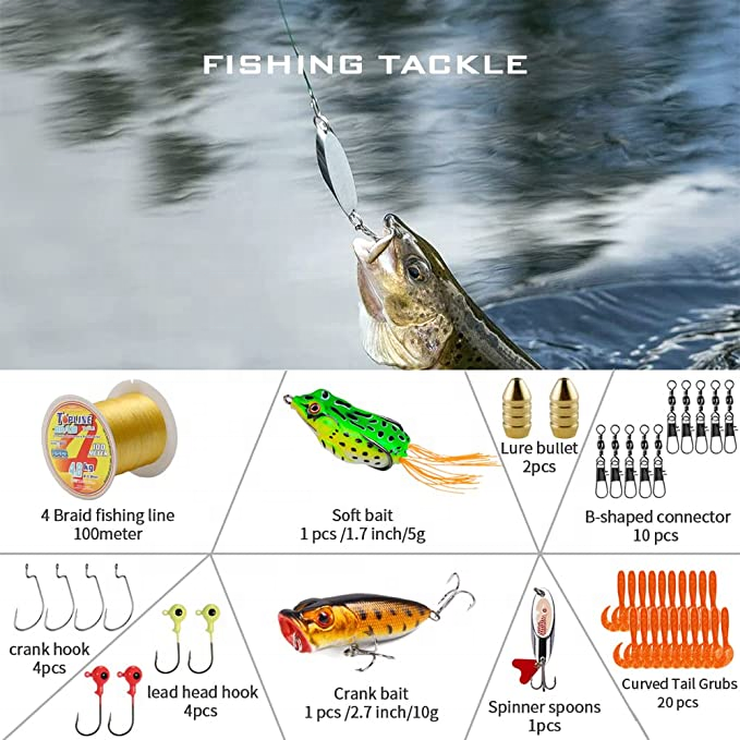 Portable Collapsible Ultraligh - Fishing Rod Combo avaliação e preço