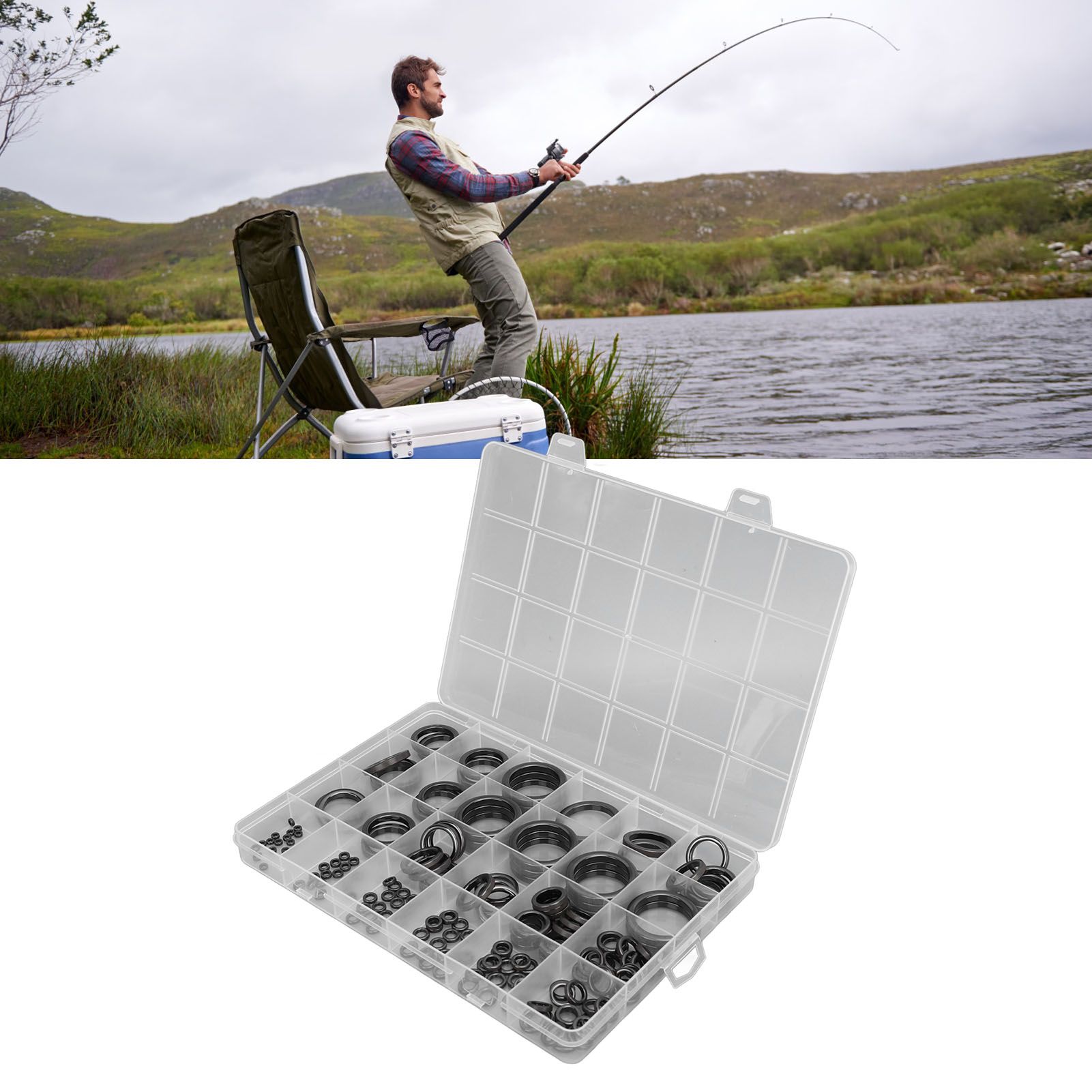 Fishing Rod Guide Repair Kit F - Fishing Rod Casting avaliação e preço