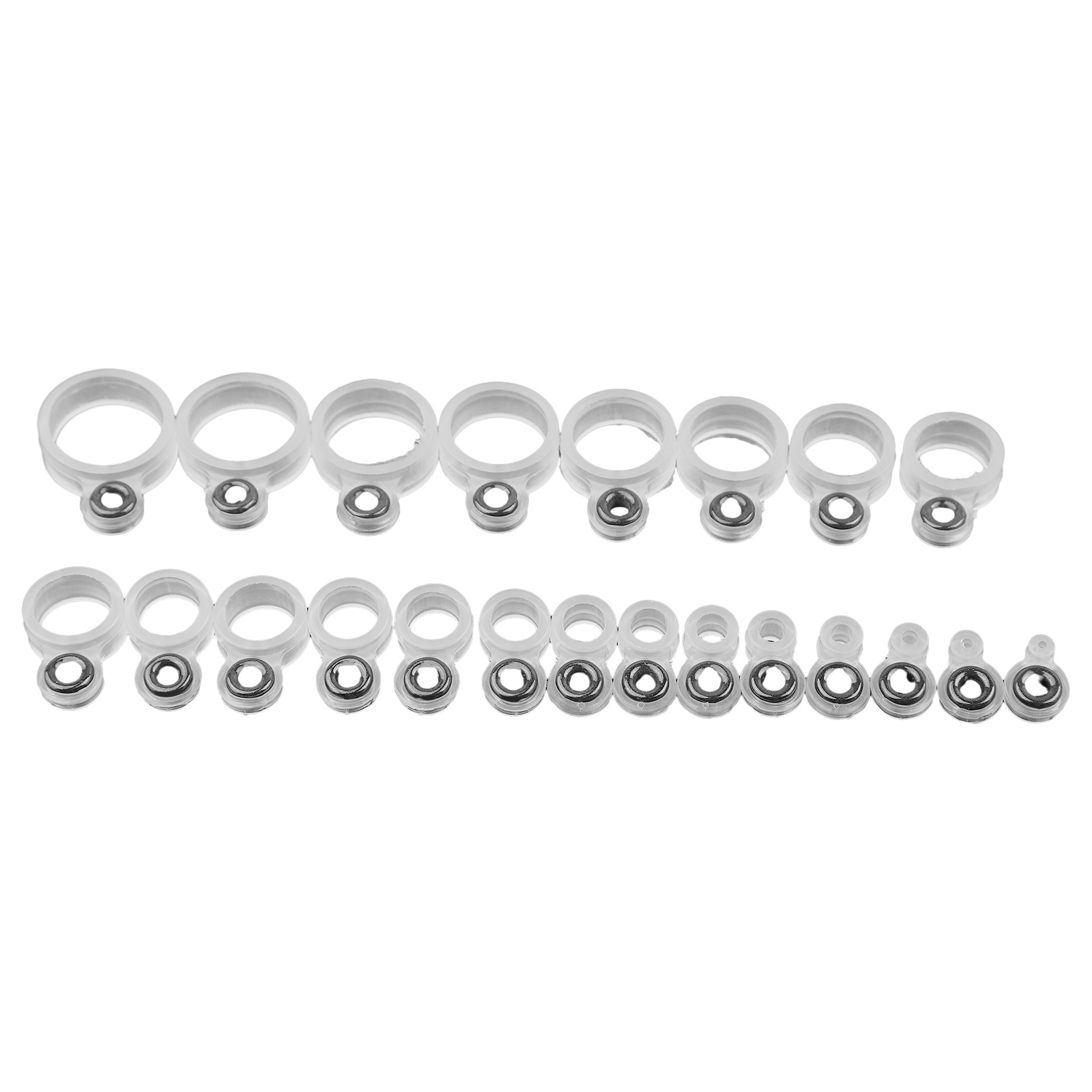 14/22Pcs Fishing Rod Eyelet Re - Fishing Rod Guide Replacement avaliação e preço