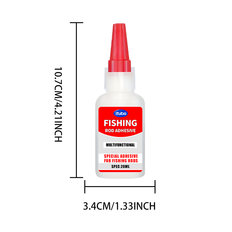 Ifubo Fishing Rod Adhesive, Mu - Fishing Rod Guide Replacement avaliação e preço