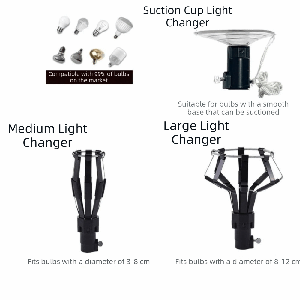 1/3Pcs Professional Light Bulb - Fishing Rod Telescopic avaliação e preço