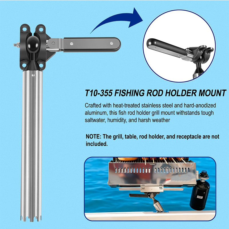 All-Angle Adjustable Fish Rod  - Fishing Rod Holder avaliação e preço