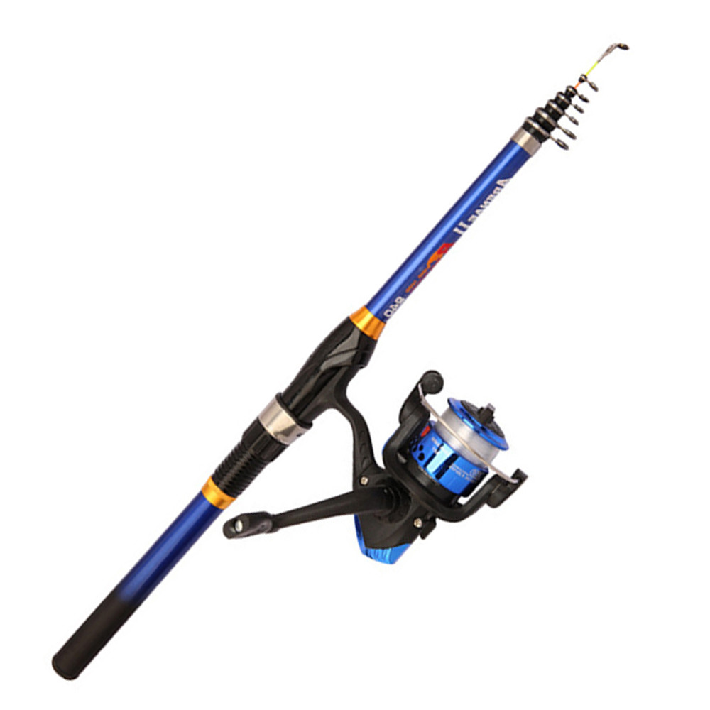 Telescopic fishing rod light c - Fishing Rod Surf avaliação e preço