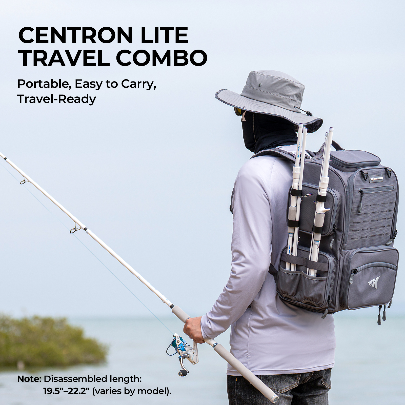 KastKing Centron Lite Travel S - Fishing Rod Spinning avaliação e preço