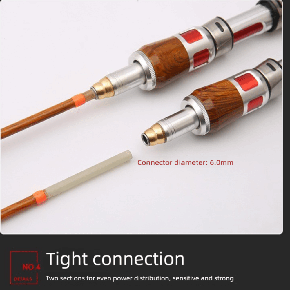 4 Sections Spinning Fishing Ro - Fishing Rod Carbon Fiber avaliação e preço