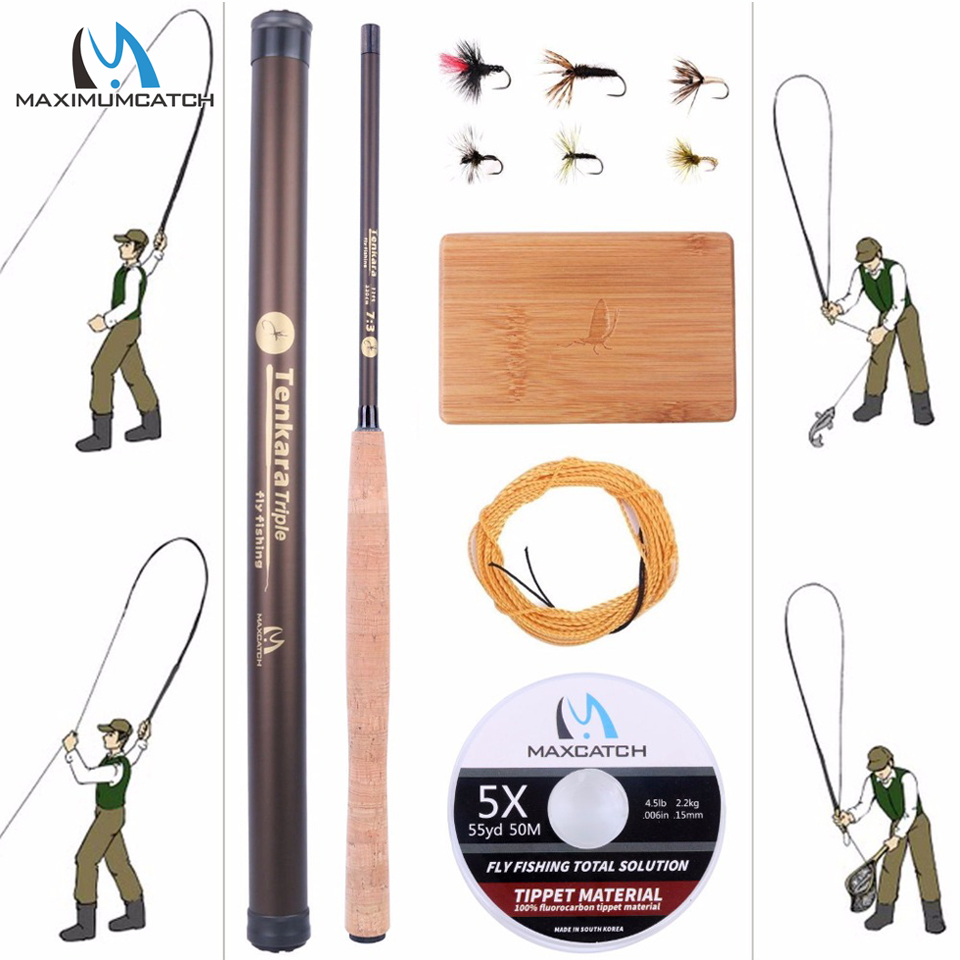 Maximumcatch 9-13FT V-Tenkara  - Fishing Rod Carbon Fiber avaliação e preço