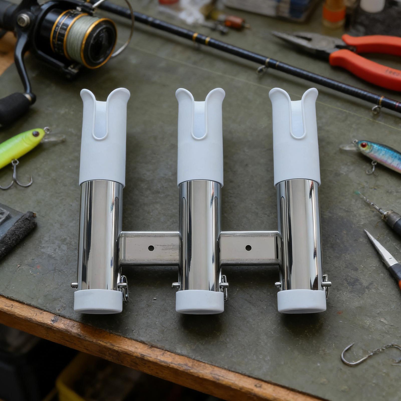 Rod Holder For Boat 3 Tube Lin - Fishing Rod Boat avaliação e preço
