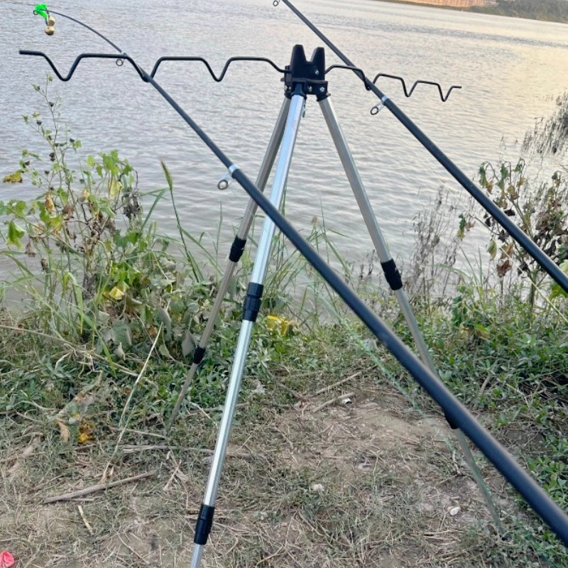 1PC Fishing Sea Rod Bracket Al - Fishing Rod Telescopic avaliação e preço