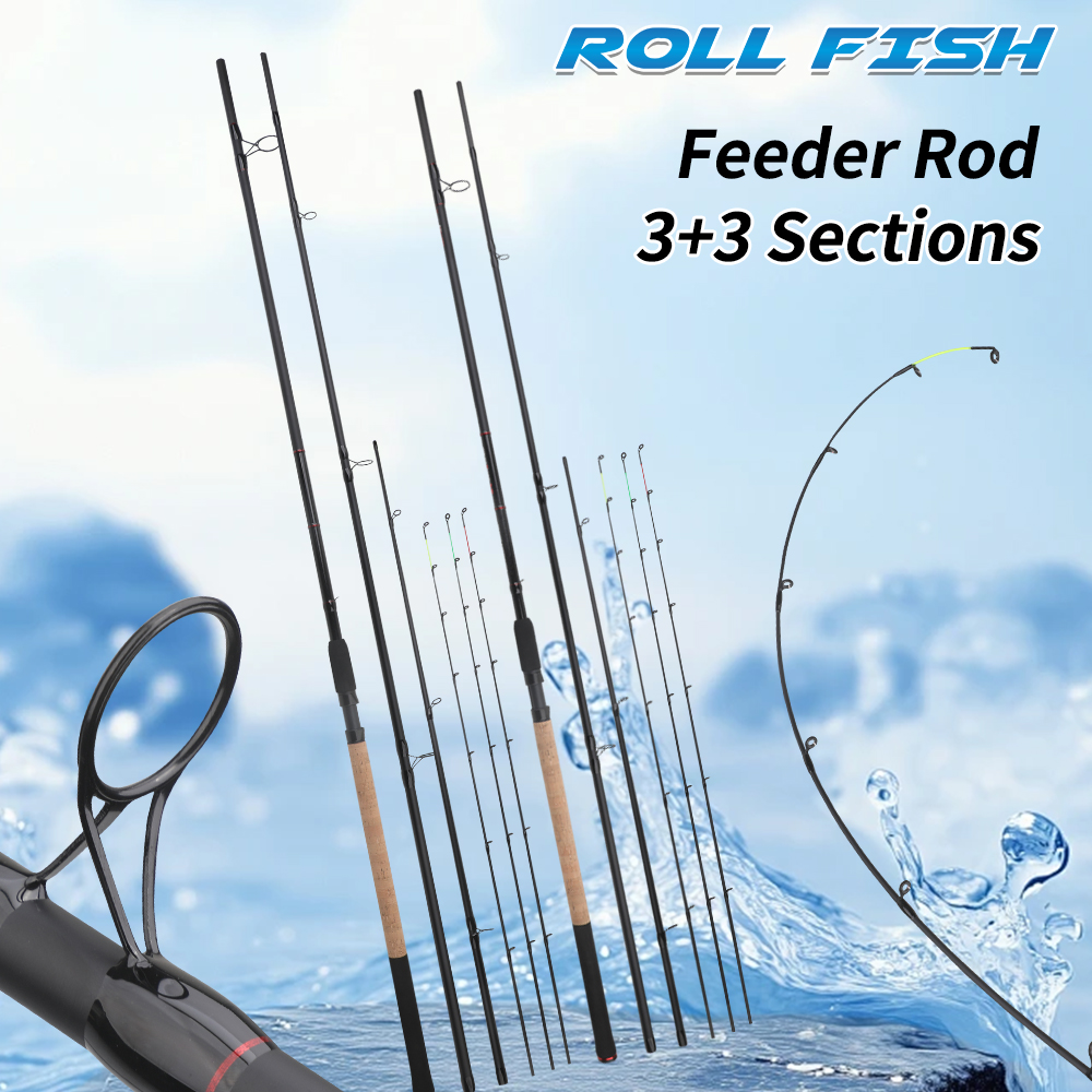 ROLLFISH 3.6m/3.9m Carbon Feed - Fishing Rod Tip Replacement avaliação e preço