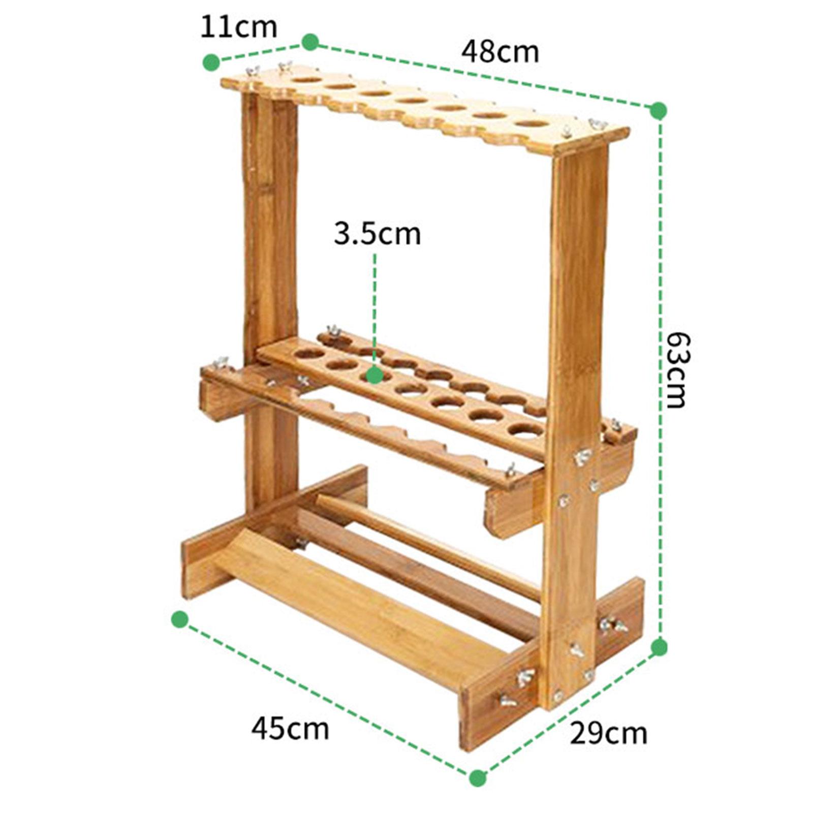 Fishing Rod Storage Rack Bambo - Fishing Rod Rack avaliação e preço