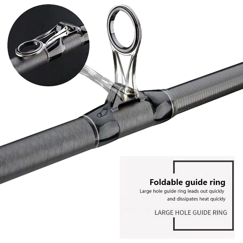 Stainless Steel  Folding Teles - Fishing Rod Casting avaliação e preço
