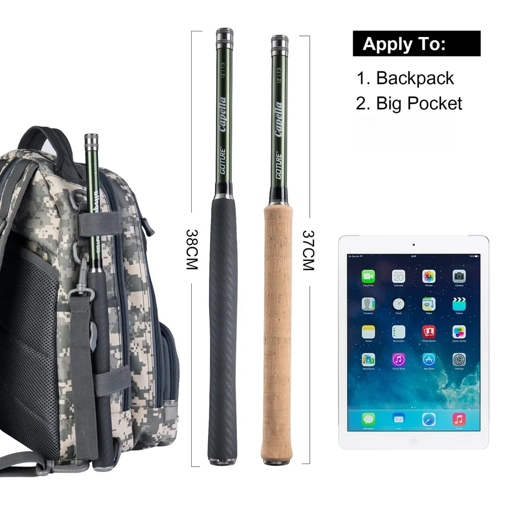 Goture 12FT Classical Tenkara  - Fishing Rod Carbon Fiber avaliação e preço